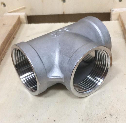Тройник нержавеющий G 1 1/2", DN40 Тройник нержавеющий G 1 1/2", DN40